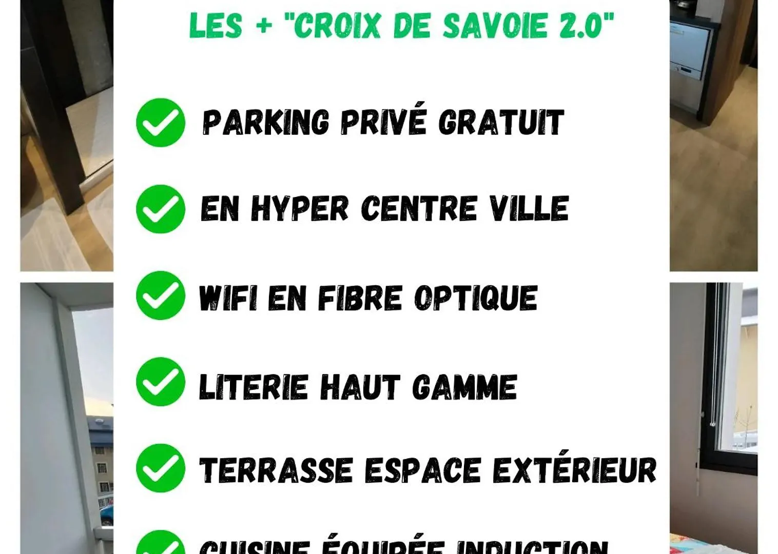 Appartement Magnifique 3 Etoiles En Hyper Centre Avec Place Privee Aix-les-Bains